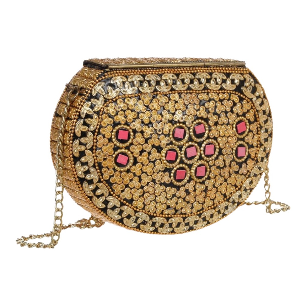 Lulu’s Embellished Evening Crossbody Bag NWT - Picture 2 of 3